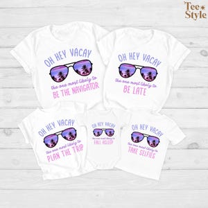 Familienurlaub 2024 Shirt, Erinnerungen zusammen schaffen Tshirt, Benutzerdefinierte Urlaub Shirt, Sommerferien T-Shirts, Familie Passendes Shirt