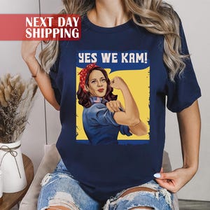 Kamala Harris Yes We Kam Shirt, Kamala Harris For President 2024 Tshirt, Kamala Harris 2024, Kamala Rally Shirt, Presidential Election 2024