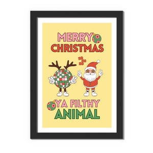 Merry Christmas Ya Filthy Animal Print: Home Alone Inspired (Digital Download)