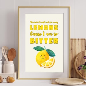 Foundations Digital Download | Lyrical Print |  You Said I Should Eat So Many Lemons Cause I Am So Bitter