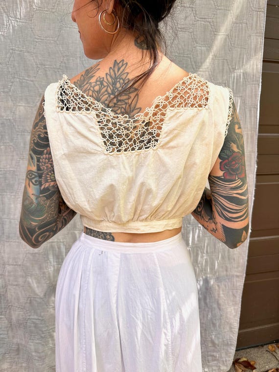 Antique Corset Cover - image 3