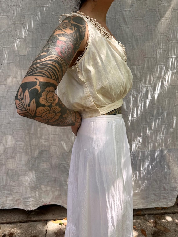 Antique Corset Cover - image 2
