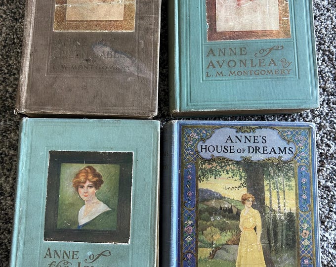 Anne of Green Gables Book Vintage Lot 1908 - Etsy