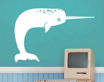 Narwhal Vinyl Wall Decal