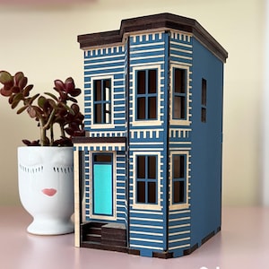 Viktorianische Miniatur Haus Ostküste: Halifax Style Holz Architektur
