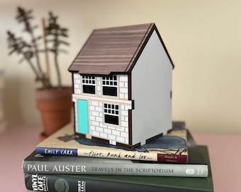Halifax Hydrostone Miniature House: East Coast Wooden Row House