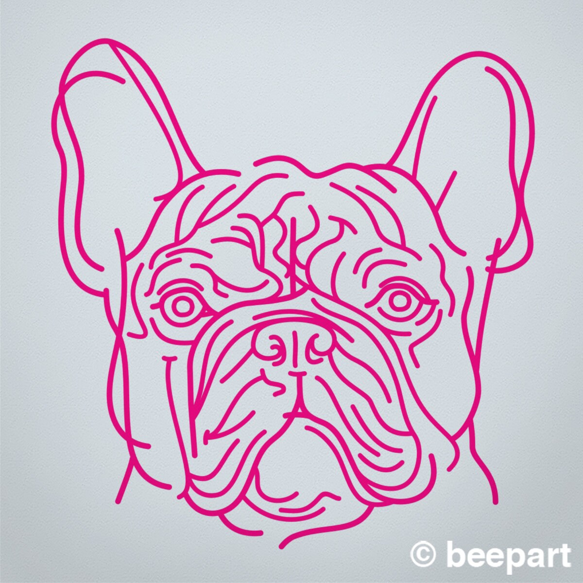 thumbnail image 2 of Realistic French Bulldog Car Decal / Peeking Fawn Frenchie Car Sticker / Car Bumper Window Laptop Vinyl Waterproof Decal - España 2 of 10