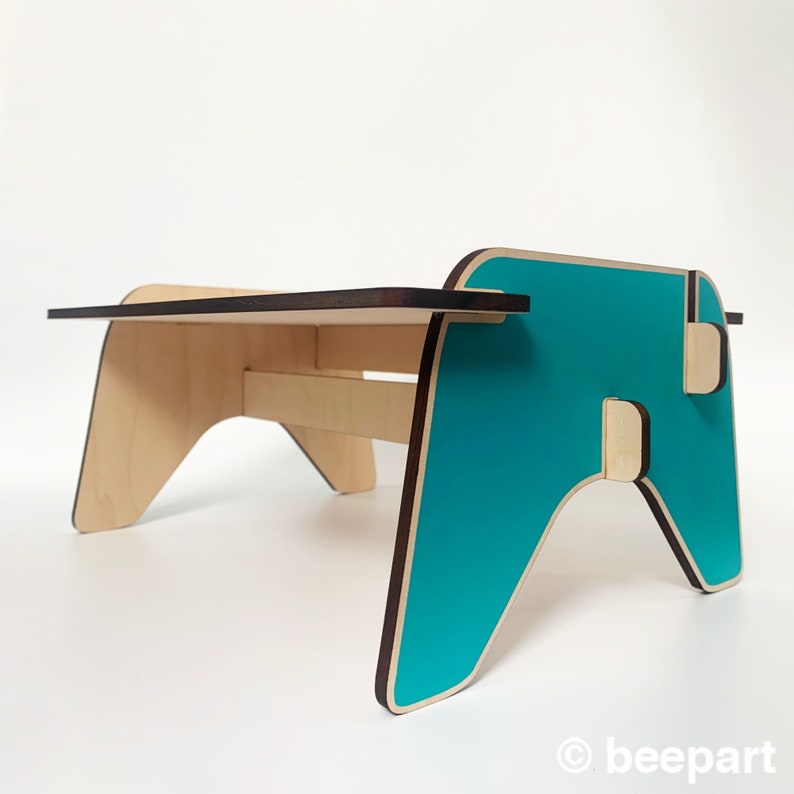 Wood Monitor Stand: Wooden Riser for Computer Monitor MINTO - Etsy