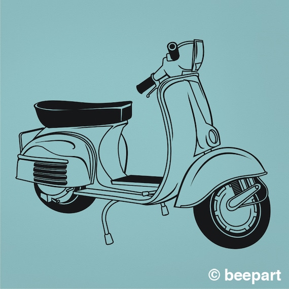 vintage scooter