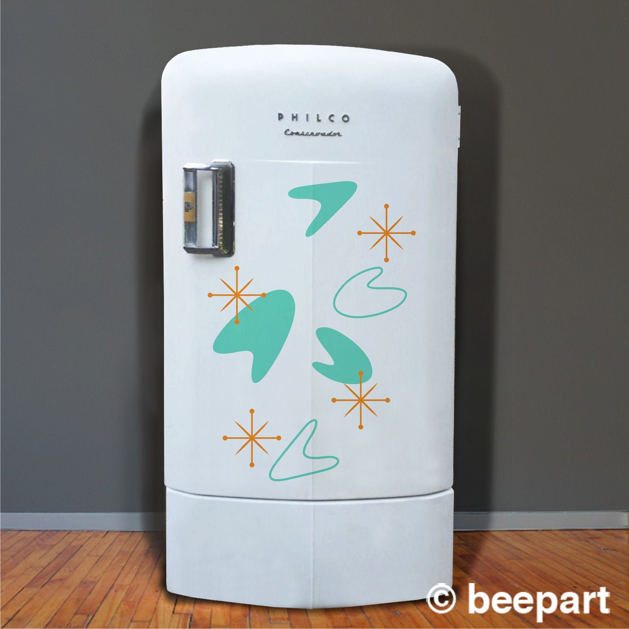 Retro Mini Fridge Ideas With Charming Vintage Style