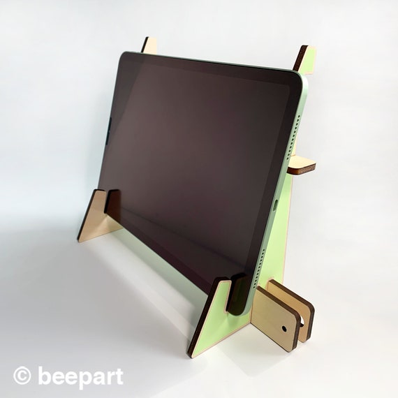 iPadアクセサリー iPad Stand with Apple Pencil Holder Wood iPad Stand with Apple Pencil Holder Wood – YOHANN