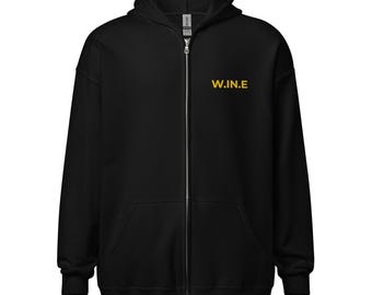 Frauen in Unterhaltung Zip Hoodie: Weicher Baumwollfleece, Heavy Blend