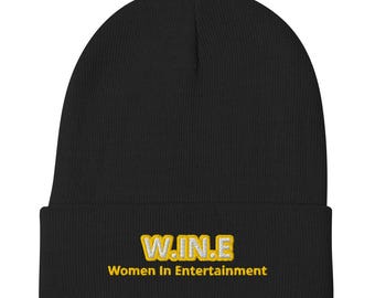 Bestickte Filmcrew Mütze: Frauen In Unterhaltung Strickmütze