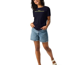 Frauen in der Unterhaltung T-Shirt: Filmcrew, Musikerin, Regisseurin