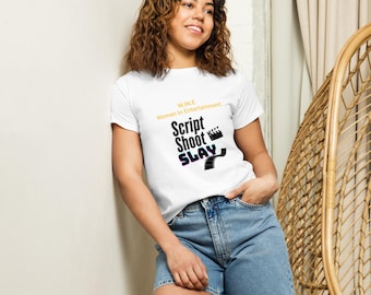 Frauen in Unterhaltung T-Shirt: Film-Crew Bekleidung