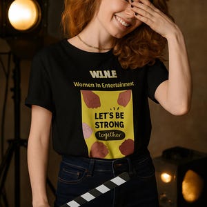 Frauen in Unterhaltung T-Shirt: Bio-Baumwolle Film Crew Tee