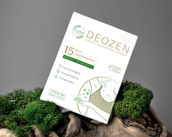 Okselcrème Deodorant Deozen Deodorant voor dames en heren 12 stuks/doos