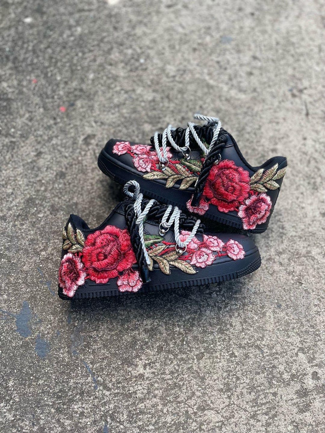 af1 with roses