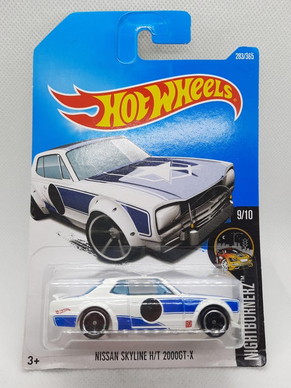 Hot Wheels Nissan Skyline H/T 2000GT-X White #283/365 - Etsy UK