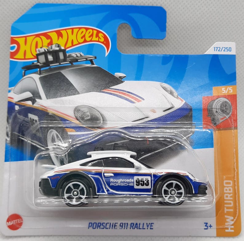 Hot Wheels Porsche 911 Rallye #172/250 - Etsy