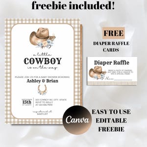Cowboy Baby Shower,Little Cowboy,Blue Cowboy Invite,Cowboy Shower Invite,Cowboy Invitation,Western Baby Shower,West Baby,Rodeo Baby Invite