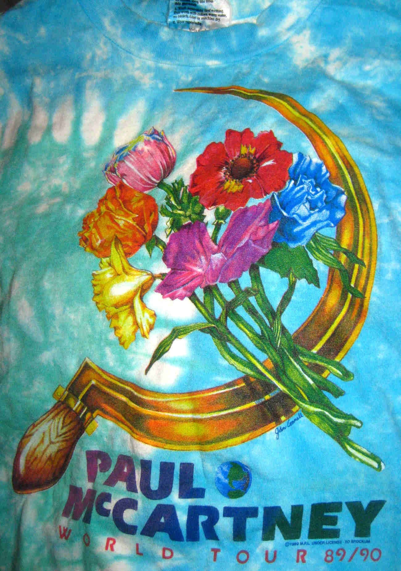 Valentine PAUL Mccartney COMMUNIST Sickle T-shirt or Mini, 1989
