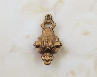Vintage Brass FOB, Rare 1940s Brass, 1 piece