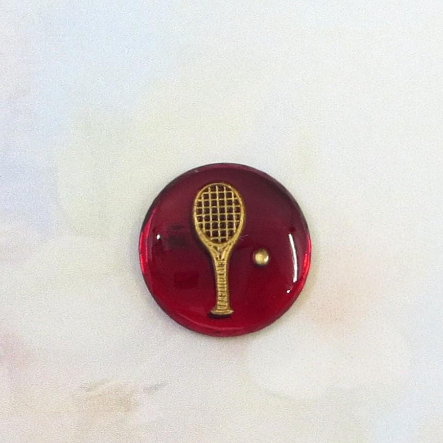 Housse De Raquette De Tennis Vintage Wilson – Rouge – Fabriquée Aux USA – Deadstock
