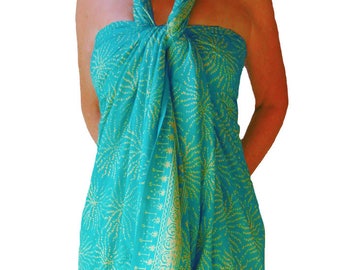 plus size swim sarong