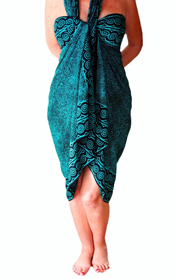 PLUS SIZE Sarong Dress or Skirt Beach Sarong Wrap Batik | Etsy Hong Kong