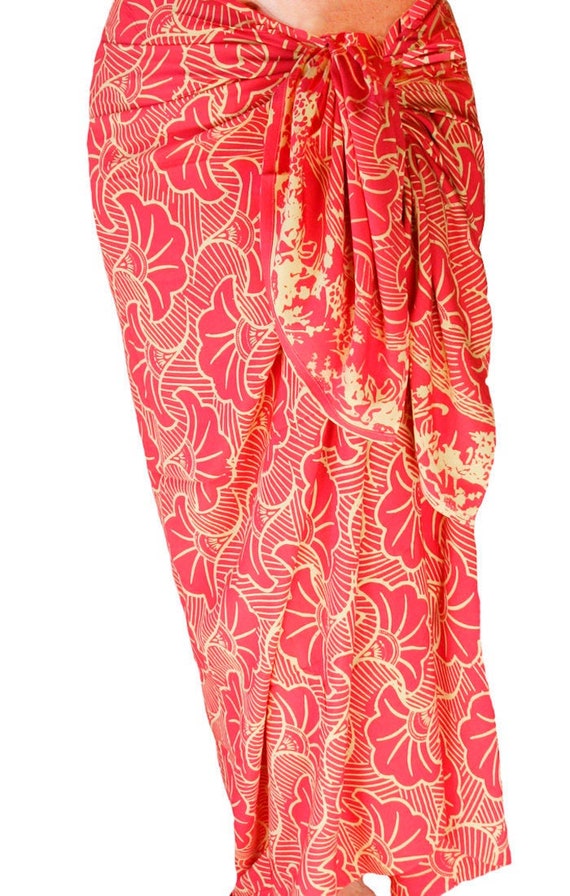 coral swimsuit cover up