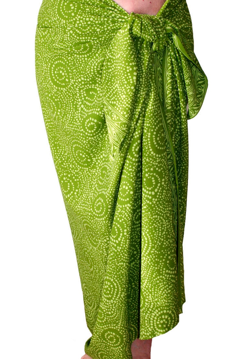 batik pareo skirt