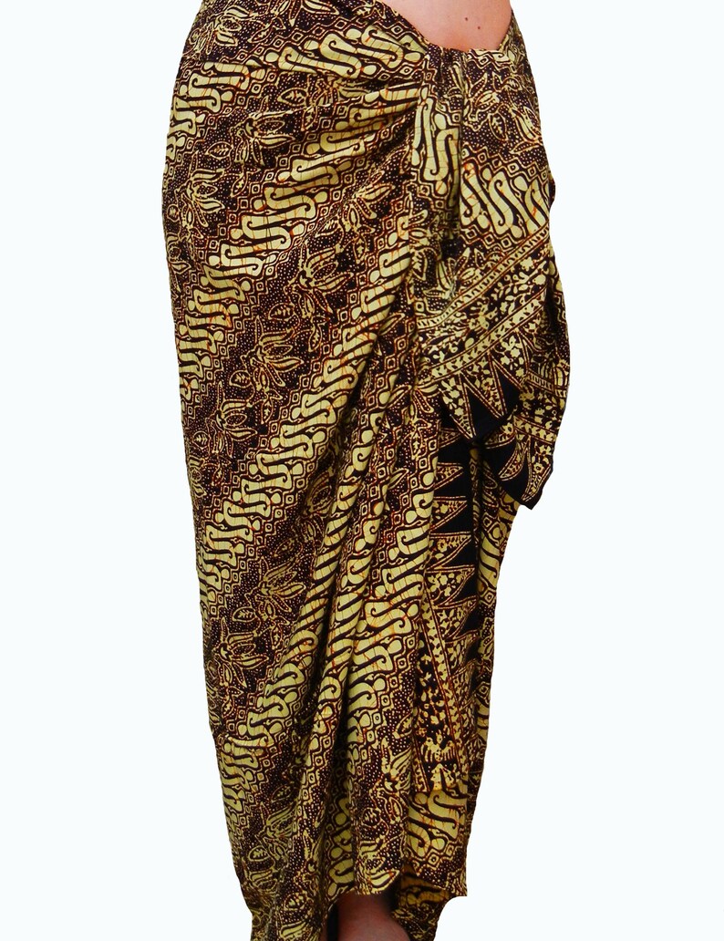 batik pareo skirt