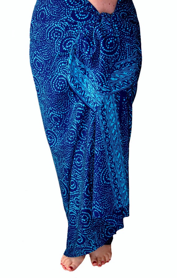 Items similar to Beach Sarong Womens Clothing Swimsuit Coverup - Starry ...