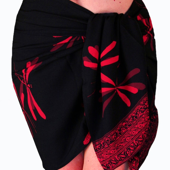mini sarong wrap skirt