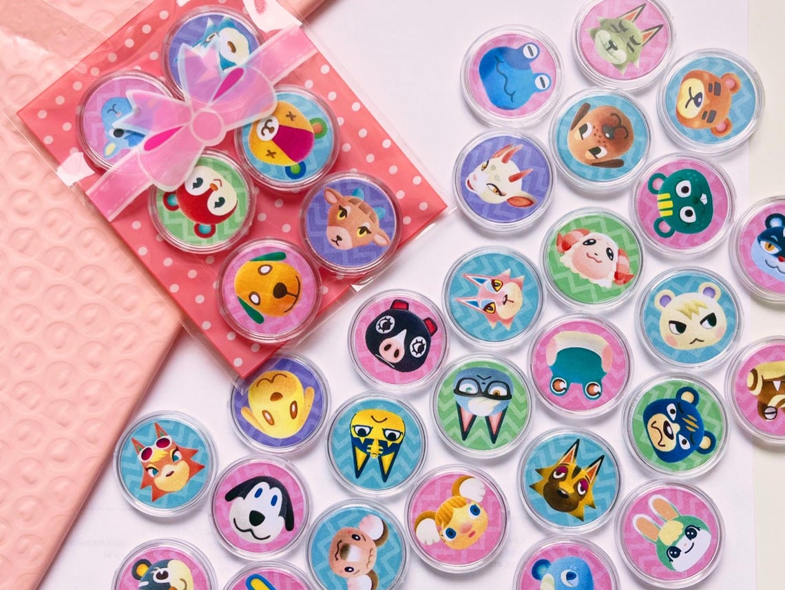 AC Villager and Character Coins All Characters Bundles Buy 5 Get 1 Free