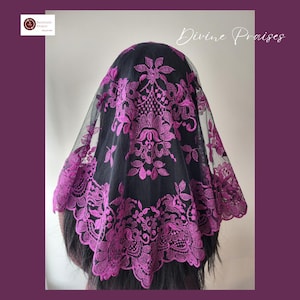 Divine Praises Veil | Catholic Mantilla