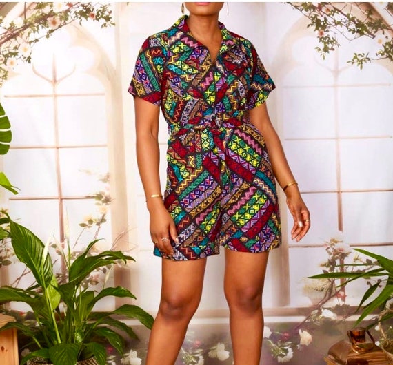 Colourful playsuit clearance