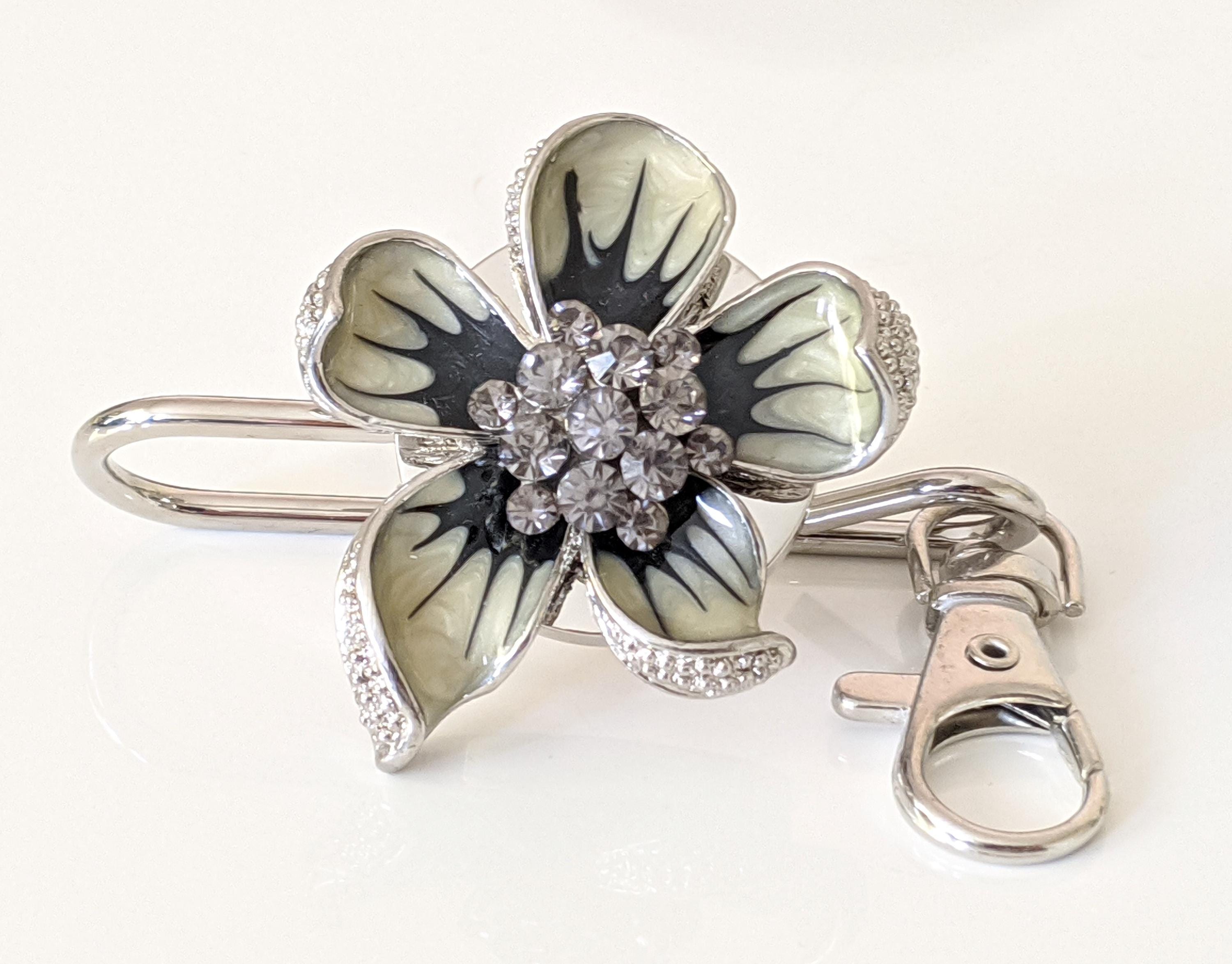 Porte-clés Breloque Cœur Brighton Argent – Avec Breloque Californienne – Neuf Avec étiquettes