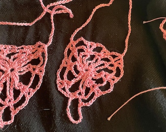 Crochet Barefoot Sandals