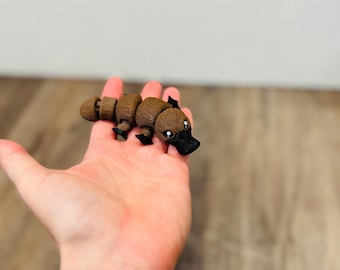 3d Printed Platypus Toy - Desk Buddy - 3d Printed Platypus - Platypus Birthday - Platypus Party - Fidget Toy - 3d Printing - Platypus Desk