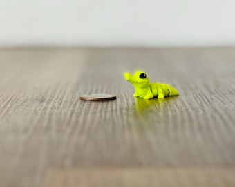 3d Printed Mini Crocodile/Alligator - Party Favor - Classroom Reward - Desk Toy - Tiny - Mini Toy - Birthday - Candy Replacement - Fidget
