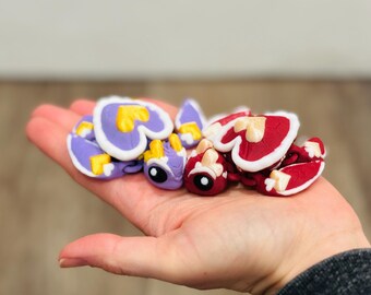 3d Printed Heart Sea Turtle - Valentines Day - Vday - Vday Turtle - 3d Printed Reptile - Girly - Love - Fairy Garden - Sea Turtle Fidget