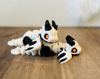 3D-geprint skelet zombie draak - Halloween speelgoed - Halloween bureau speelgoed - Halloween fidget - gunst - vervanging Halloween snoep - decoratie