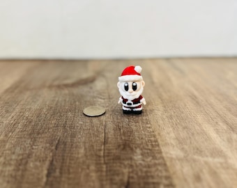 3D-geprinte minikerstman - feestgunst - beloning klaslokaal - bureauspeelgoed - klein - minispeelgoed - verjaardag - snoep vervangen - fidget