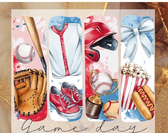 Game Day Baseball Coquette DTF Transfer for Ready to Press,Baseball Bow Ready to Apply for Heat Press, Brushstroke Baseball DTF