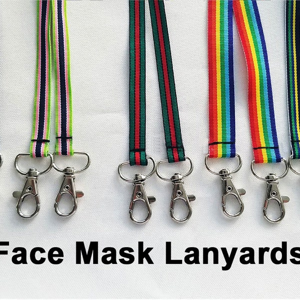 Face Mask Lanyard Etsy