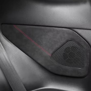 Armbågsskydd i Alcantara för baksätet för Subaru BRZ Toyota GR86 2021-2026