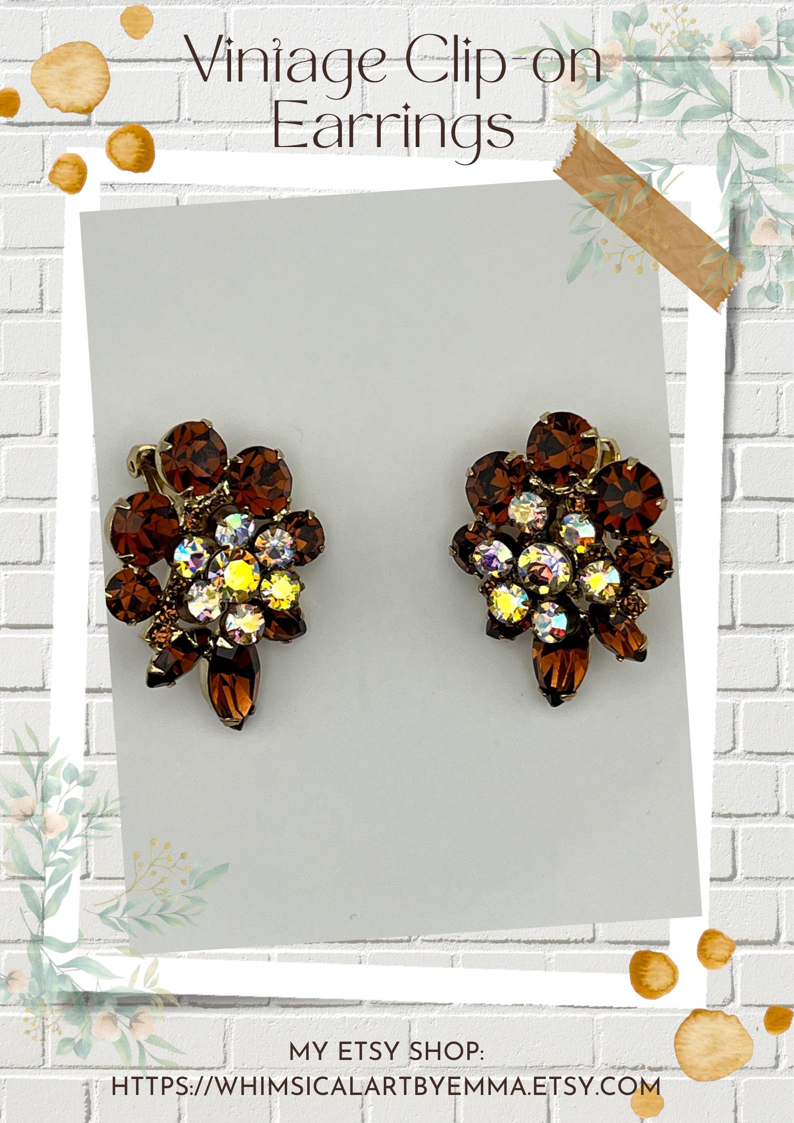 Vintage Juliana Clip-on Earrings
