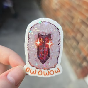 Monoco Owowow Vinyl Sticker | Clair Obscur Expedition 33 Inspired Sticker